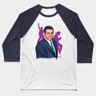 John Travolta - An illustration by Paul Cemmick Baseball T-Shirt